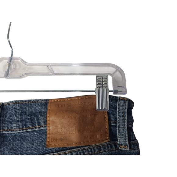 Levi's Premium 511 Womens Big E Destroyed Jeans 28 X 31 - Picture 7 of 7